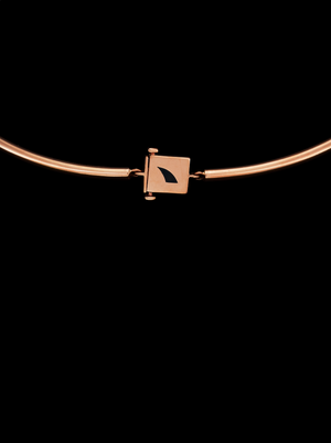 Crystal Shark Fin Necklace