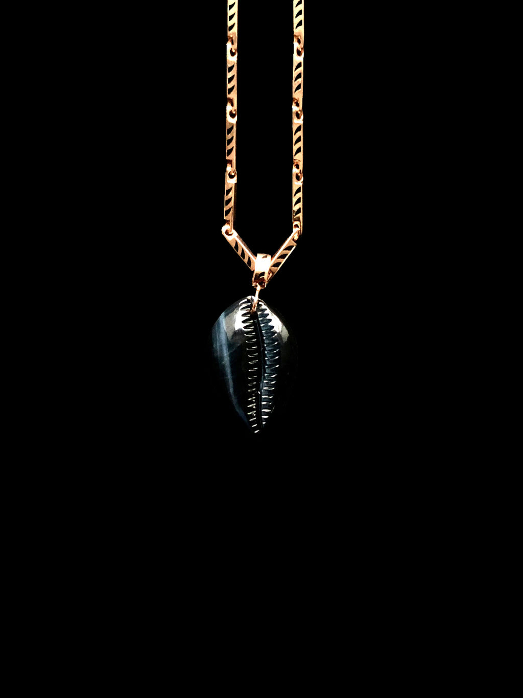 Classic Carved Cowry Charm
