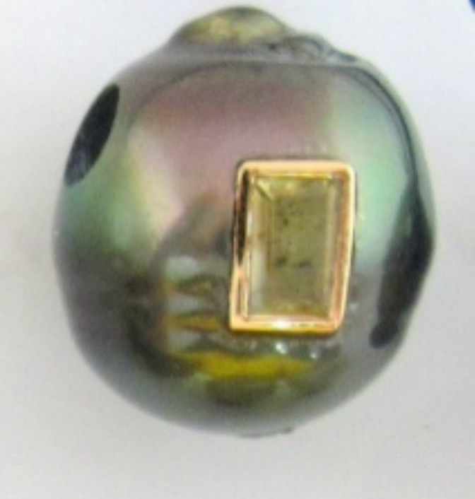 Pearl Bead with Lemon Quartz