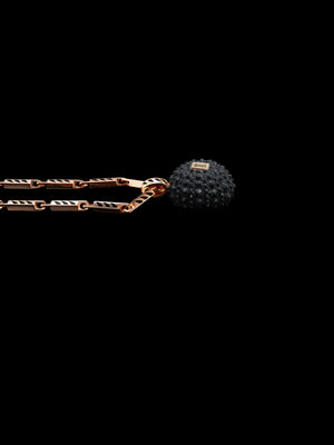 Carved Urchin with Diamond