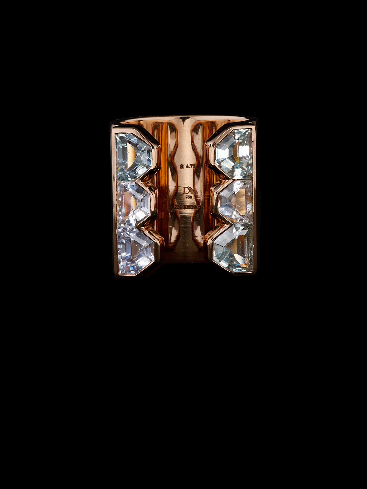 Deco Six Sapphire Ring – Dezso Sara Beltran