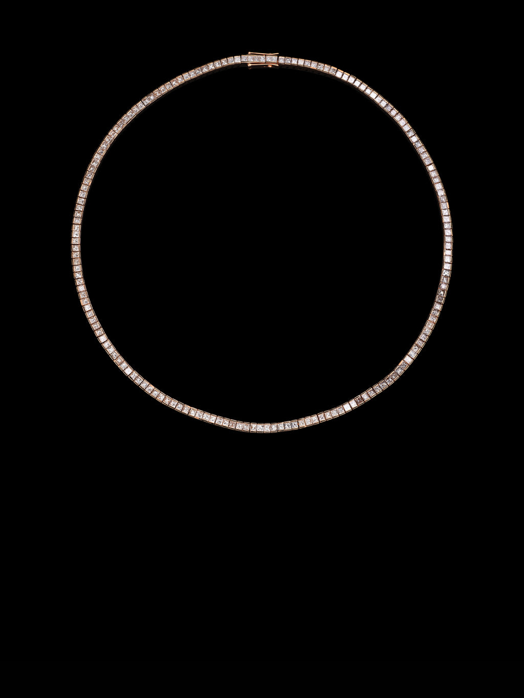 Dezso Diamond Tennis Necklace