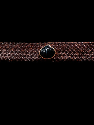 Classic Anadara Leather Bracelet