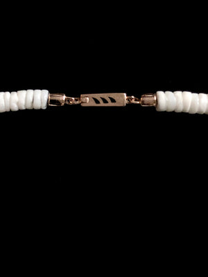 White and Coco Shell Puka 9 mm